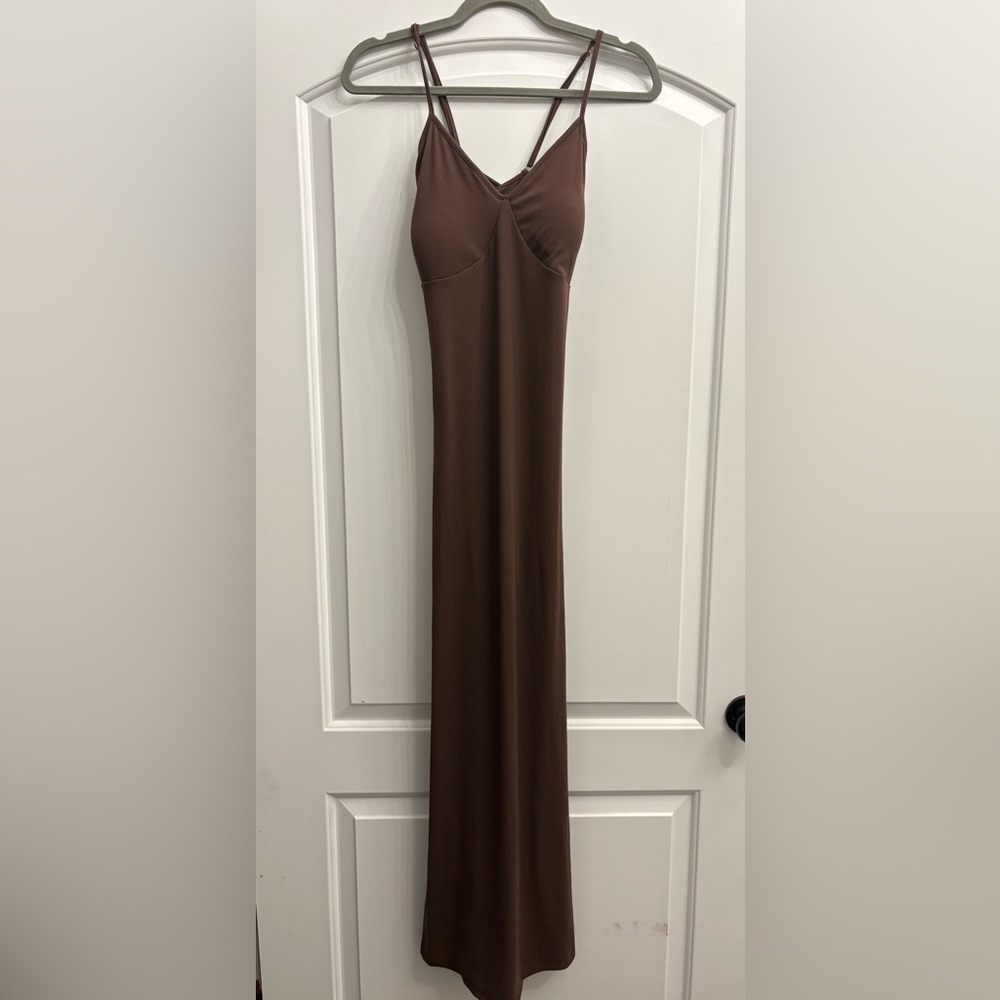 Wild Fable Brown Maxi Dress
